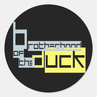 Brohoodのministickers ラウンドシール