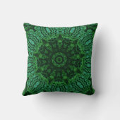 Brohtbackの森林曼荼羅の枕 クッション (裏面)