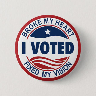 BROKE MY HEART FIXED MY VISION 缶バッジ