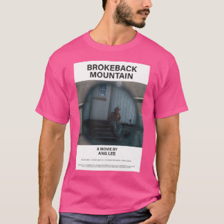 Brokeback Mountain Movie Poster ミニマル Etic Tシャツ