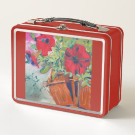 Broken 4 PAK Painting / Artist Larry Lerew メタルランチボックス