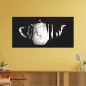 Broken And Dis-jointed Vessel Black  キャンバスプリント (インサイチュ (リビング))