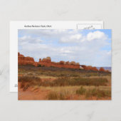 Broken Arch, Arches National Park, Utah，はがき ポストカード (正面/裏面)