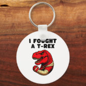 Broken Arm Recovery T-rex Kids Boys Dinosaur  キーホルダー (正面)