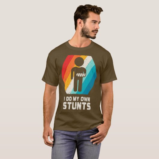 Broken Arm Shirt Hand Wrist Elbow Injury Get Tシャツ (正面フル)