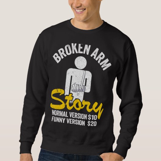 Broken Arm Story Normal Version 10 Version 20 10 スウェットシャツ (正面)