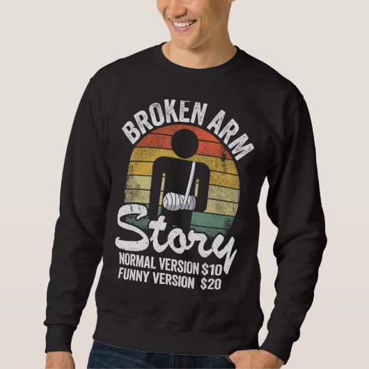Broken Arm Story Normal Version 10 Version 20 11 スウェットシャツ (正面)