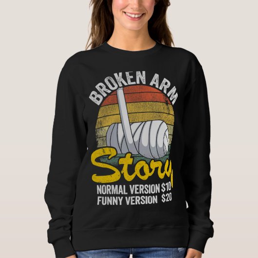 Broken Arm Story Normal Version 10 Version 20 8 スウェットシャツ (正面)