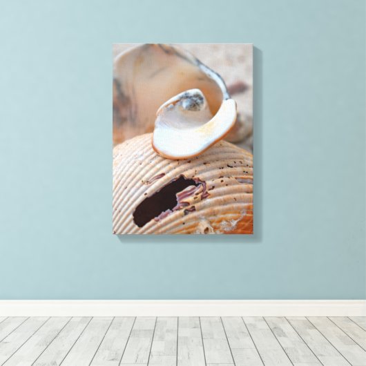 Broken Beauties キャンバスプリント (インサイチュ (ウッドフロア))