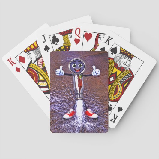Broken Bidet Sprayer Classic Playing Cards トランプ (裏面)