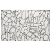 BROKEN Black off white ファブリック (ファットクウォーター)