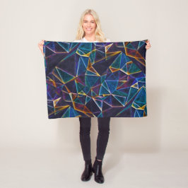 Broken Bubblesフリースブランケット フリースブランケット