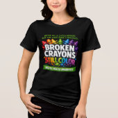 Broken Crayons トライブレンドＴシャツ (正面)