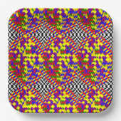 Broken Cube by Kenneth Yoncich ペーパープレート (正面)