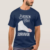 Broken Foot Gift: Broken Foot Survivor Tシャツ (正面)