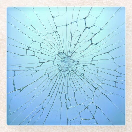 broken glass,  ガラスコースター (正面)