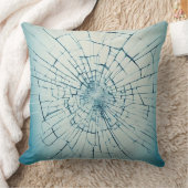 broken glass, cracked クッション (ブランケット)