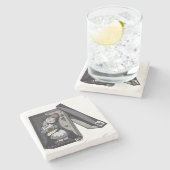 Broken Gnome ストーンコースター (横)