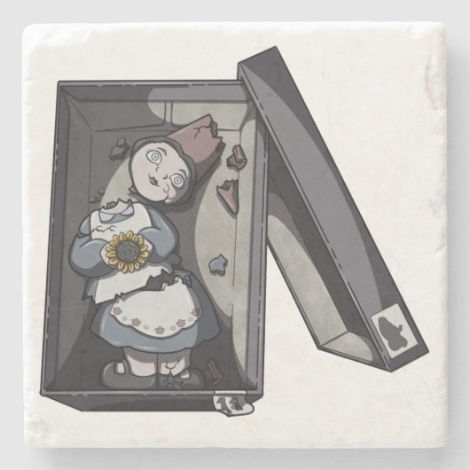 Broken Gnome ストーンコースター (正面)