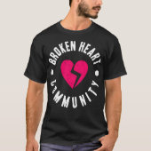 Broken heart community tシャツ (正面)