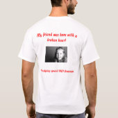 Broken_heart_Scientific_Illustration、Makenzie、… Tシャツ (裏面)