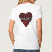 Broken Heart Shirt Tシャツ (裏面)