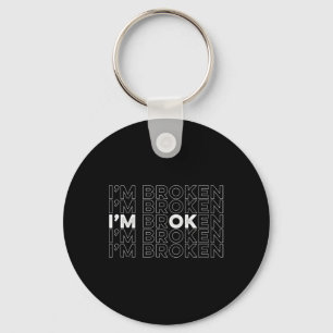 Broken I'm OKメンタルヘルス認識度 キーホルダー