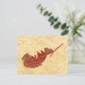 「Broken Leaf #2」国道葉書 ポストカード (スタンド正面)
