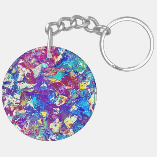 Broken Mood Ring Series No. 1 – Fractured Spectrum キーホルダー (裏面右)