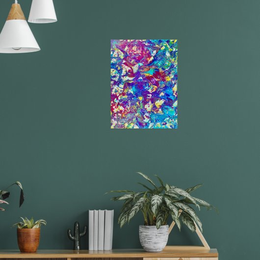 Broken Mood Ring Series No. 1 - Fractured Spectrum ポスター (リビング1)