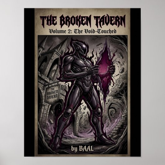 Broken Tavern Vol 2 ポスター — 公式書籍カバー (正面)