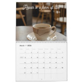 broken teacup inspirational mental health calendar カレンダー (3月 2026)