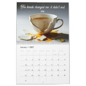 broken teacup inspirational mental health calendar カレンダー (1月 2027)