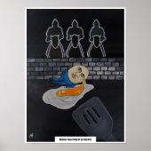 Broken Then Fried Painting by Alfred Fox ポスター (正面)