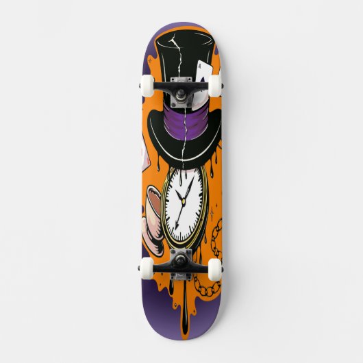Broken Time Mad Hatter  スケートボード (正面)