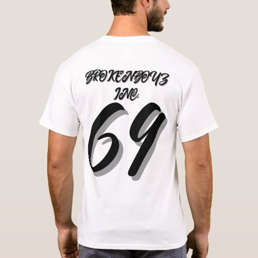 BROKENBOYZ INC. Tシャツ (裏面)
