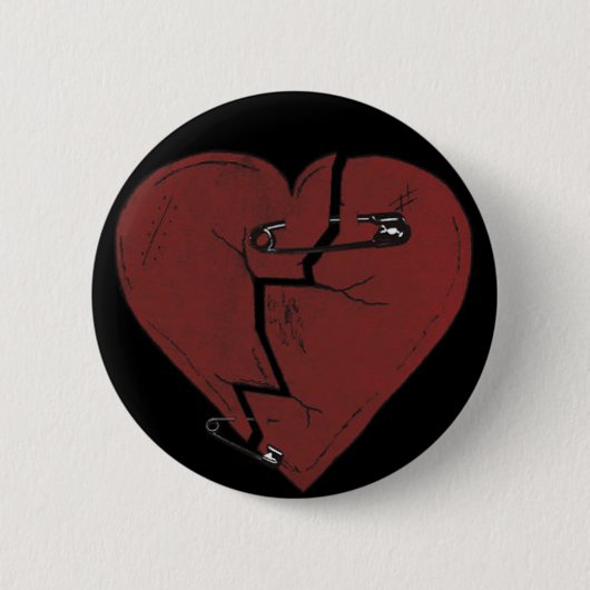 BrokenHeart 缶バッジ (正面)