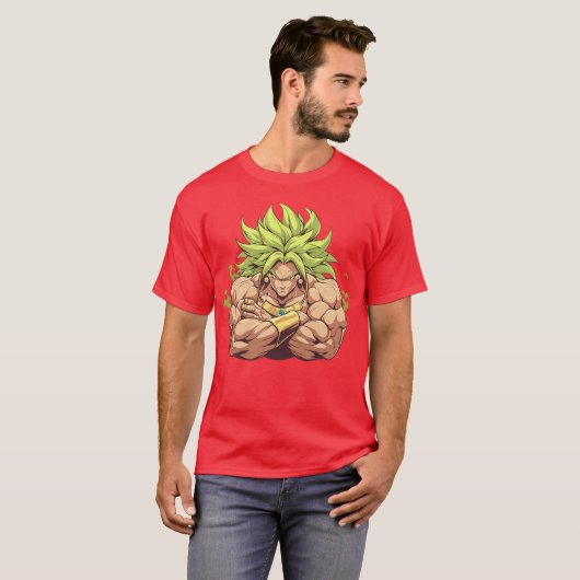 broly print tシャツ (正面フル)
