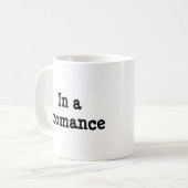 "Bromanceで"の陶磁器のマグ コーヒーマグカップ (正面左)