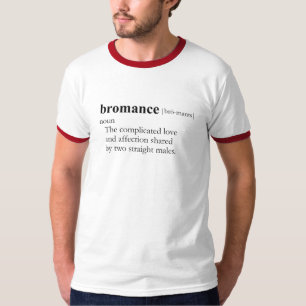 BROMANCEのTシャツ/陽気な俗語のTシャツ Tシャツ