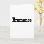 Bromance カード (黄色い花)