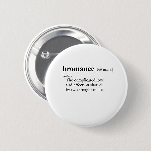 BROMANCE （定義） 缶バッジ (正面&裏面)