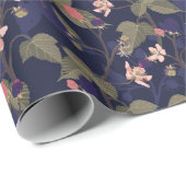 Brombeeren Muster ラッピングペーパー (ロールコーナー)