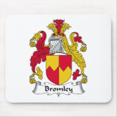 Bromleyの家紋 マウスパッド (正面)