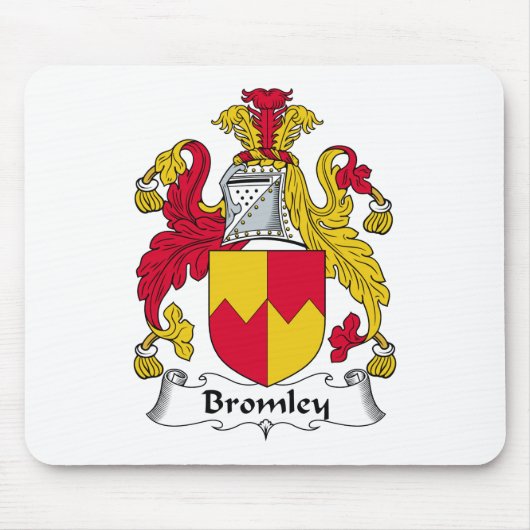 Bromleyの家紋 マウスパッド (正面)