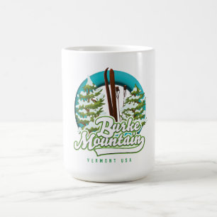 Bromley Mountain Peru Vermont US SkiロゴコーヒーM コーヒーマグカップ
