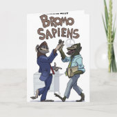 Bromo Sapiens (オフィスで) カード (正面)