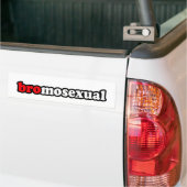 BROMOSEXUAL バンパーステッカー (トラック上)