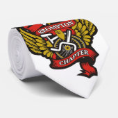 Bromptonの章のタイ(折るバイク) ネクタイ (ロール)