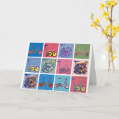 brompton_poster_image_flt カード (黄色い花)